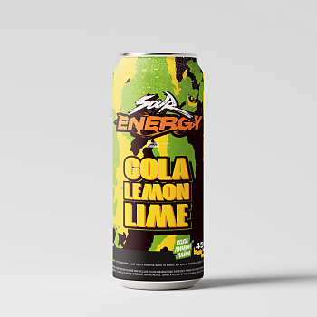 Напиток INDO Sour Energy "Cola Lemon Lime" 0.45л